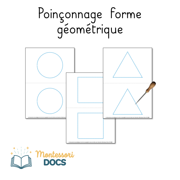 poinçonnage forme géométrique